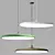 Scandinavian LED Pendant Light 3D model small image 1