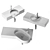 Modern Washbasin Set: Gid Simple-N Str4280c, Venecia 60, Berloni Bagno Wall 3D model small image 2