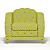 Luxurious Chesterfield Brighton Sofa 3D model small image 4