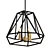 Elegant Bronze Pendant Chandelier 3D model small image 1