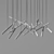 Dutti D0068 LED Chandelier - Modern Elegance 3D model small image 3