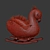Elegant Flamingo Rocker 3D model small image 3