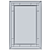 Elegant Andella Beveled Edge Mirror 3D model small image 5