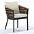 Elegant Slettvoll Marty Chair & Robin Table 3D model small image 2