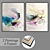 Modern Art Wall Paintings Set 3D model small image 1