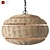 Palmea Rustic Outdoor Pendant 3D model small image 7