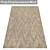 Luxury Rug Collection: 3 High-Quality Carpets Set 3D model small image 3