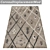 Luxury Rug Collection: 3 High-Quality Carpets Set 3D model small image 4