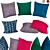 Elegant Sofa Cushions 3D model small image 1