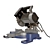 Vintage German Miter Saw: Elektra Beckum 3D model small image 4