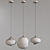 Contemporary Pendant Lamps 033: Budget-friendly Lighting 3D model small image 3