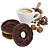 Coffee & Donuts Bundle: Realistic 3D Model 3D model small image 4