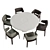 Modern Italian Dinner Set: ALBA by Paolo Castelli & Juno by Cizeta L'Abbate 3D model small image 2