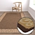 Luxury Carpet Set: High-Quality Textures for All Perspectives 3D model small image 5