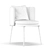 Modern Minimalist Torii Dining Chair 3D model small image 5