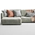 Modern Mac Sofa by Novamobili: Sleek Design & Comfort 3D model small image 2