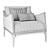 Unika Tynd Armchair: Stylish Comfort 3D model small image 3