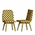 Modern Chair Set: Connubia Maya & Hexa 3D model small image 5