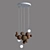 Sleek Helsing Pendant: Modern Elegance 3D model small image 4