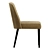 Elegant Velor Chair 3D model small image 3