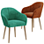 Lili Dining Chair: Elegant and Stylish 3D model small image 3