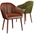 Lili Dining Chair: Elegant and Stylish 3D model small image 9