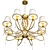 Arte Lamp Logico A1035LM-8AB: Stunning Eight-Light Chandelier 3D model small image 4