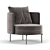 Elegant Torii Armchair: Modern Comfort 3D model small image 3