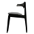 Norr11 Buffalo: Compact Stylish Chair 3D model small image 3