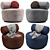 Modern Minimalist Sinclair Lounge Chair 3D model small image 1