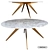 DEAN Table: Sleek & Modern Design by Gabriel Scott 3D model small image 1