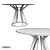 Elegant MITOS Table by Nube 3D model small image 3