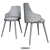 Monro by Sicis: Elegant and Versatile Chair 3D model small image 6