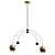 Elegant Willow Chandelier 3D model small image 1