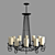 Classic Elegance: Napoli Chandelier 3D model small image 3