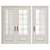 Elegant Classic Interior Doors 3D model small image 1