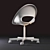 Minimalist White Chair 3D model small image 5