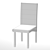 Minimalist Ribes Chair - Stylish and Comfortable 3D model small image 3