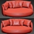 Tiamat Sofa: Chic Comfort for Your Home 3D model small image 3