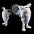 Funko Toilet Ninjas - Paka Paka 3D model small image 4