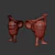 Funko Toilet Ninjas - Paka Paka 3D model small image 5