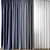  Elegant Drapery Curtain 3D model small image 1