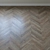 Upofloor Oak Parquet: Elegant French Chevron Design 3D model small image 3