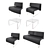 Modern Italian Sofa Collection - Path 3D model small image 6