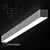 Sleek and Versatile Linear Lamp 3D model small image 1