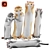 Adorable Cat Plush Toy 3D model small image 4
