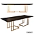 Elegant Rhumba Table: Polished Design 3D model small image 1