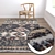 Premium 3-Piece Carpets Set 3D model small image 5