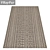 Luxury Set of 3 High-Quality Carpets 3D model small image 2