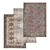 Premium Carpet Set | High-Quality Textures 3D model small image 1